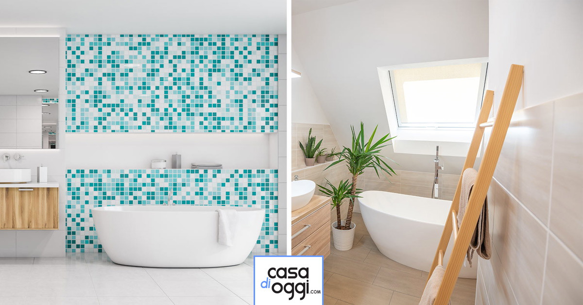 Ceramica Per Bagno Prezzi.Piastrelle Bagno Tipologie Costi E Idee Per Rivestire Il Tuo Bagno